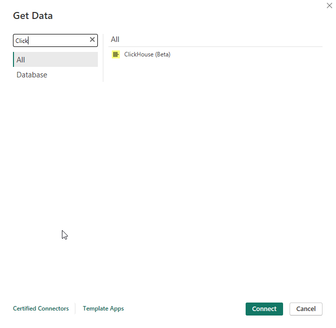 Choosing the data source